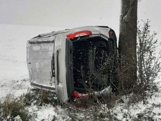 Nadmierna prędkość przyczyną wypadku na drodze pomiędzy Sierakoścami, a Aksmanicami