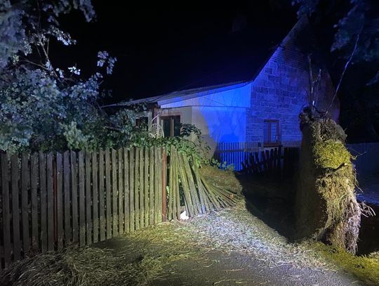 Niszczycielska burza nad Podkarpaciem. Ponad 400 interwencji strażaków