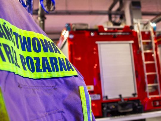 Nocny pożar w stadninie w regionie. Strażacy w ostatniej chwili uratowali konie przed żywiołem