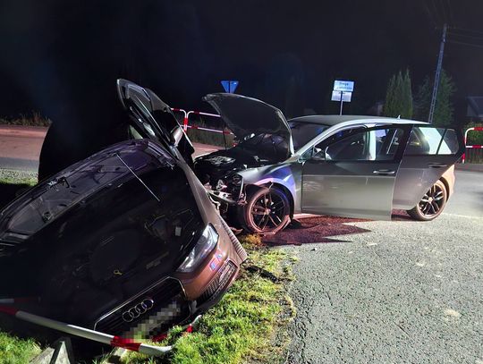 Nocny wypadek w powiecie ropczycko-sędziszowskim. Jedna osoba została poszkodowana