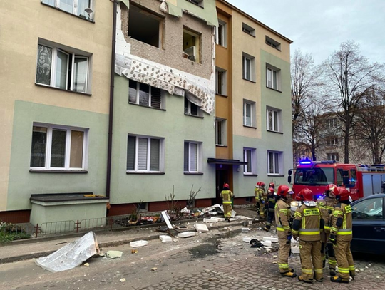 Nowa informacja w sprawie wybuchu gazu przy ul. Bohaterów Westerplatte! 37-latek nie żyje. Nie udało się go uratować