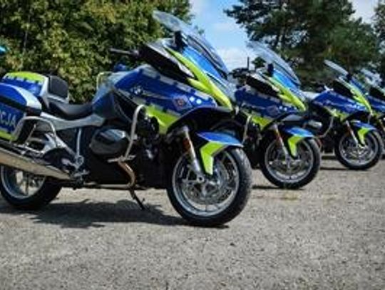 Nowe motocykle podkarpackiej policji