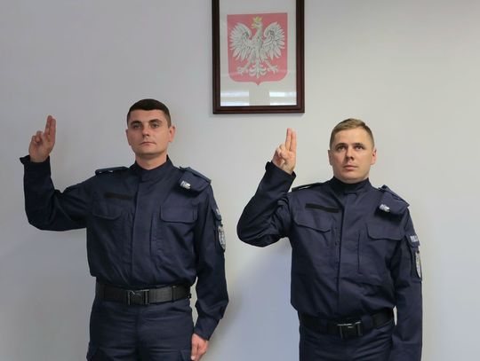 Nowi policjanci zasilają szeregi rzeszowskiej komendy. Złożyli uroczyste ślubowanie