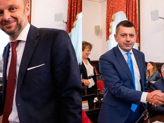 Nowi wiceprzewodniczący rady miasta to Tomasz Kamiński i Mirosław Kwaśniak