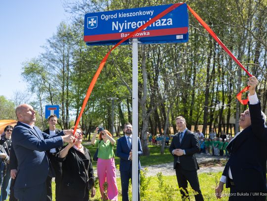 Nowy park na Baranówce. Symbol 30 lat współpracy Rzeszowa z Nyíregyházą