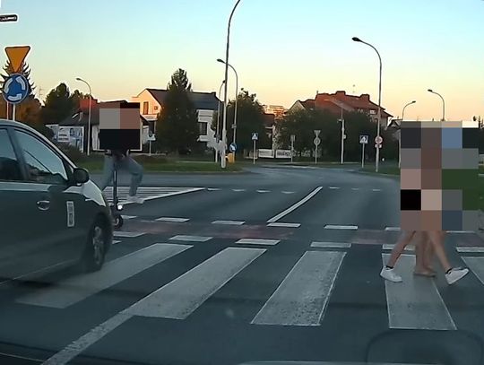 O mały włos nie zabił człowieka na hulajnodze! Dostał wysoki mandat