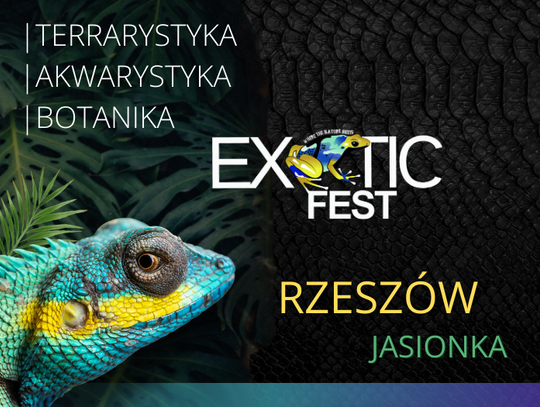 Odkryj egzotykę w środku zimy na EXOTIC FEST w G2A Arena!