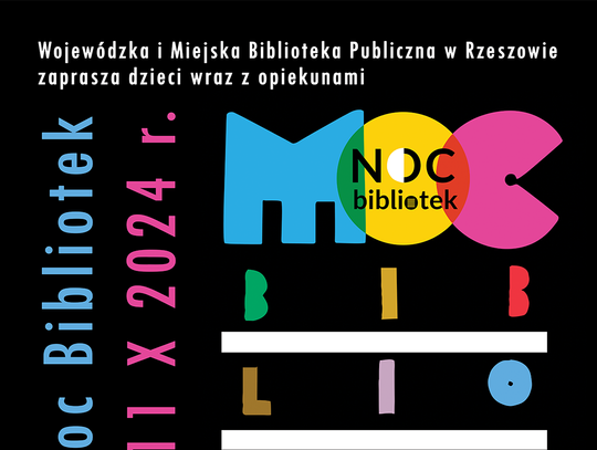 Ogólnopolska X Noc Bibliotek „Moc Bibliotek” w WiMBP w Rzeszowie