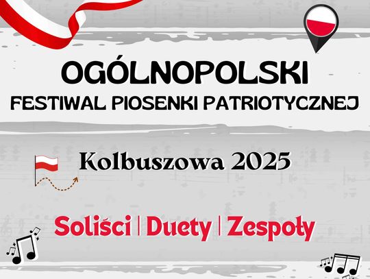 Ogólnopolski Festiwal Piosenki Patriotycznej w Kolbuszowej. Możesz jeszcze się zgłosić