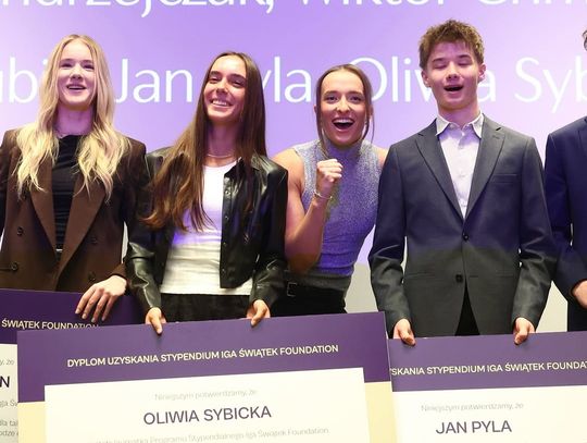 Oliwia Sybicka stypendystką programu Fundacji Igi Świątek! Oliwia Sybicka stypendystką programu Fundacji Igi Świątek!