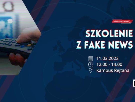 Ostatni dzień zapisów na szkolenie z fake newsów