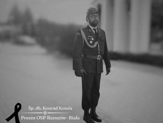 Ostatnia warta druha Konrada. Rzeszów jednoczy się w pomocy dla rodziny zmarłego strażaka