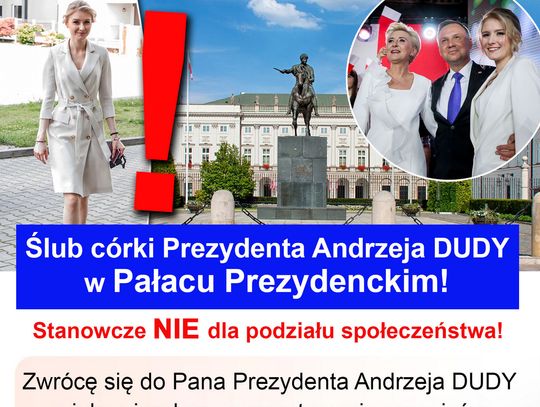 Pałac Prezydencki dla wszystkich? Poseł Dziedzic apeluje o równość dostępu do prezydenckich przestrzeni