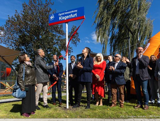Park Klagenfurt w Rzeszowie. Zielona oaza na 50-lecie partnerstwa z Austrią