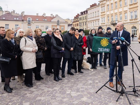 Partia Zielonych popiera obecnego prezydenta Rzeszowa Konrada Fijołka