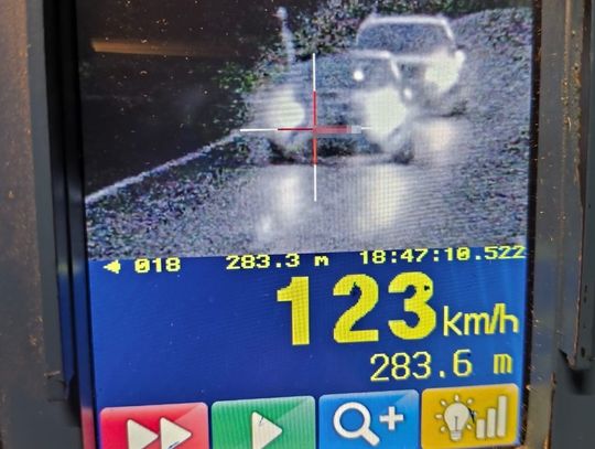 Pędził 123 km/h w warunkach recydywy