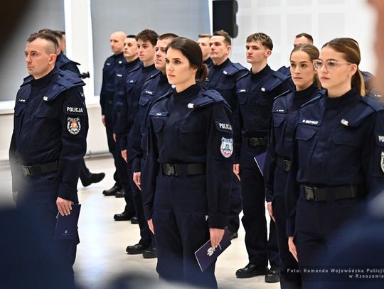 Pierwsze ślubowanie policjantów w 2026 roku [ZDJĘCIA]