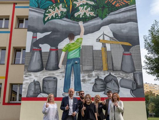 Pierwszy w Rzeszowie eko-mural jest gotowy