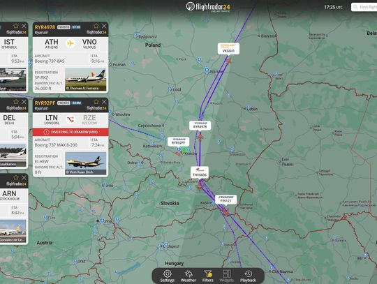 PILNE: Niebo nad południowo-wschodnią Polską zamknięte. Wojskowa operacja w toku