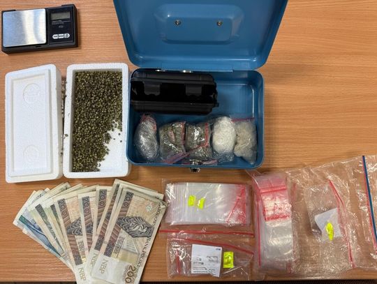 Pół kilograma narkotykowego miksu w jednym domu! Policjanci z Brzostka rozbili „magazyn” 33-latka