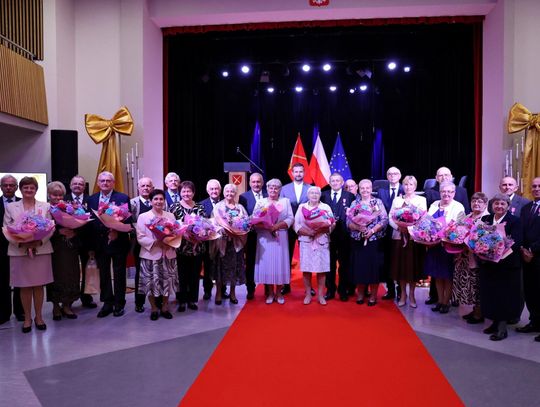 Pół wieku razem. W Trzcianie świętowano Złote Gody [ZDJĘCIA]