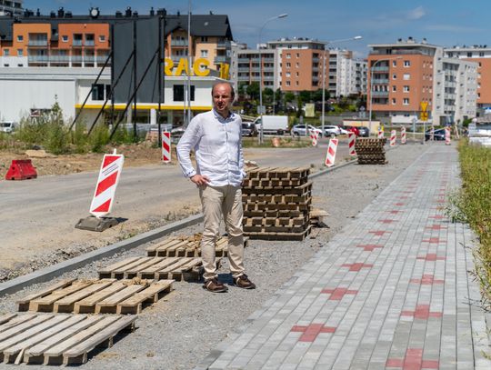 Połączenie Błogosławionej Karoliny z Dynowską i Czudecką na ukończeniu. To część kontraktu prezydenta Fijołka z mieszkańcami