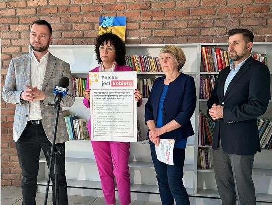 Politycy Polski 2050 zaprezentowali założenia programu "Polska jest kobietą"