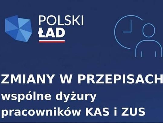 Polski Ład - wspólne dyżury KAS i ZUS