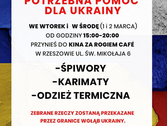 Pomoc w głąb Ukrainy