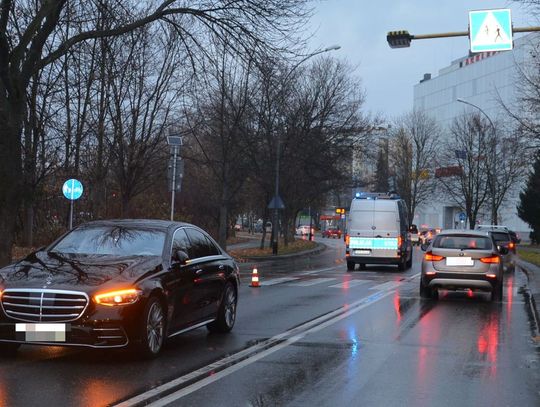 Poranne potrącenie pieszego na ul. Podwisłocze