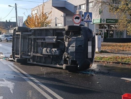 Poważna kolizja na ul. Mieszka I Poważna kolizja na ul. Mieszka I