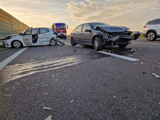 Poważny wypadek na autostradzie A4 na wysokości Rudnej Małej! [ZDJĘCIA]