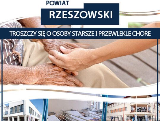 Powiat Rzeszowski troszczy się o osoby starsze i przewlekle chore