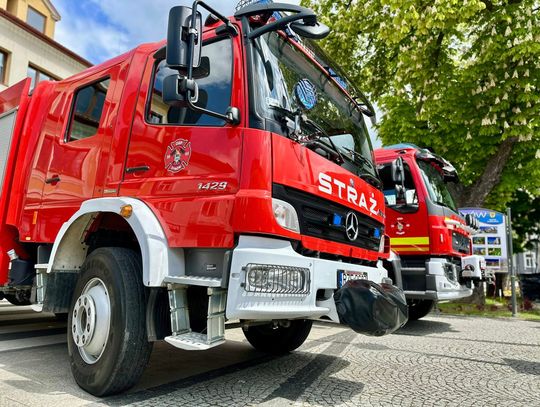 Pożar w kamienicy w centrum miasta-ewakuacja mieszkańców Pożar w kamienicy w centrum miasta-ewakuacja mieszkańców