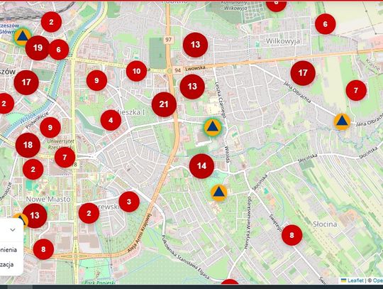 Prawdziwy sprawdzian zimnej krwi: Co po dzisiejszych alertach w Rzeszowie mówi nam mapa schronów?