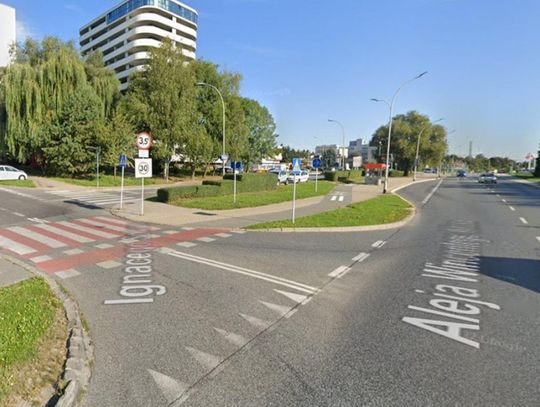 Przebudowa skrzyżowania na os. Krakowska Południe w Rzeszowie