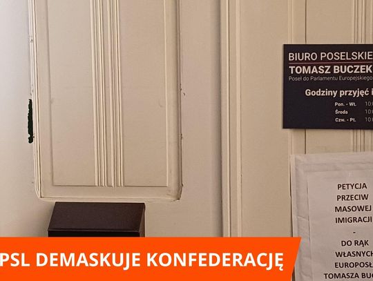 PSL demaskuje Konfederację