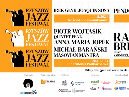 Randy Brecker, Piotr Wojtasik, Anna Maria Jopek – startuje Rzeszów Jazz Festiwal!