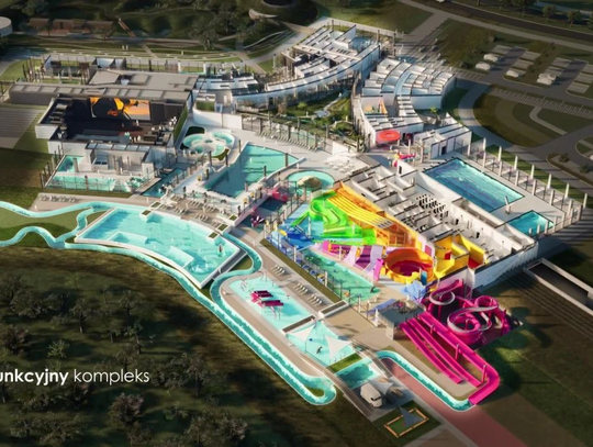 Rewolucyjny aquapark w Rzeszowie. Pierwsza w Europie wewnętrzna plaża piaskowa i innowacyjne saunarium z winnym spa