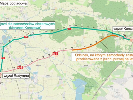 Rusza remont A4 między Przemyślem a Korczową. Utrudnienia potrwają do października