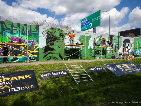 Rzecha już nie taka zielona! Rzeszów dostał muralowy zastrzyk energii