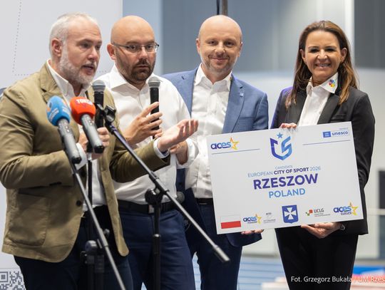 Rzeszów. Decydujące starcie w walce o tytuł Europejskiego Miasta Sportu