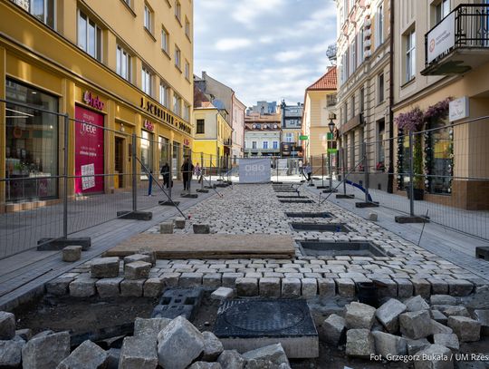 Rzeszów. Przebudowa ul. Grunwaldzkiej zakończy się szybciej [FOTO]