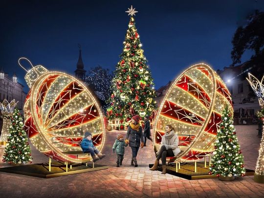 Rzeszów rozbłyśnie na święta. Rekordowa liczba iluminacji szykuje się w stolicy Podkarpacia
