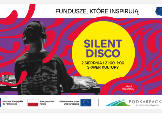 Rzeszów w słuchawkach: miejskie Silent Disco pod gwiazdami!