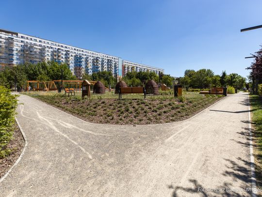 Rzeszów z nowym ogrodem kieszonkowym. Nowe Miasto zyskało przestrzeń do zabawy i relaksu