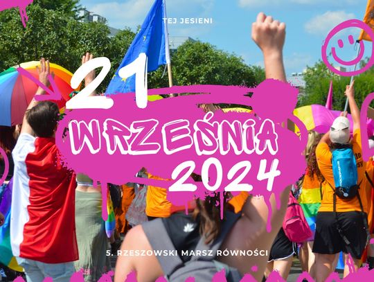 Rzeszowski Marsz Równości. Będą utrudnienia w ruchu [HARMONOGRAM] [TRASA]