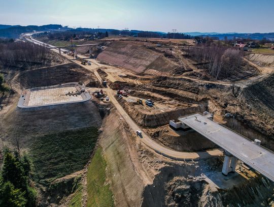 S19 Babica – Jawornik: inżynieryjny majstersztyk na zboczu osuwiska [ZDJĘCIA]