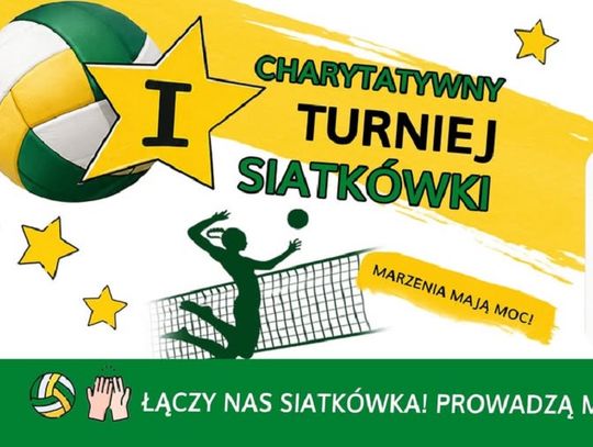 Siatkówka z sercem. W Rzeszowie odbędzie się I Charytatywny Turniej Fundacji Mam Marzenie