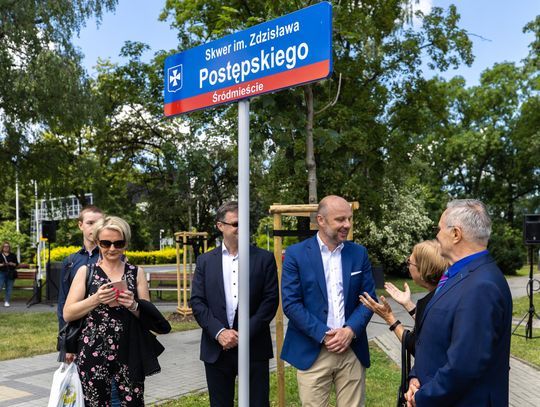 Skwer w centrum Rzeszowa dostał imię Zdzisława Postępskiego